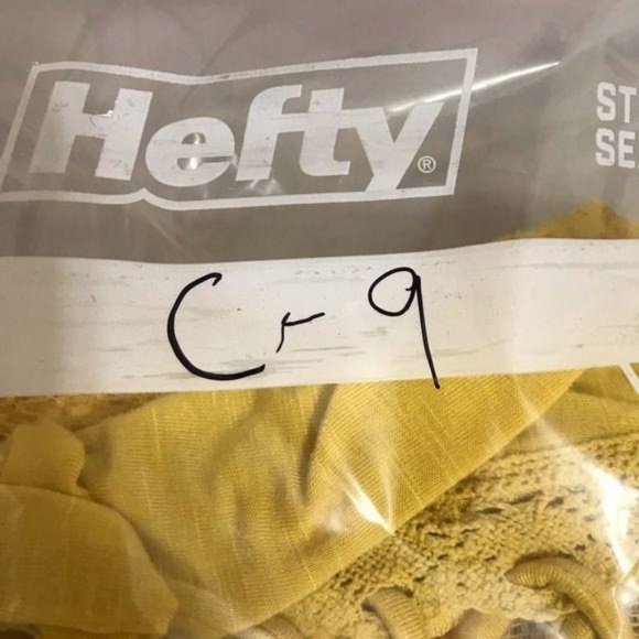 White Birch Mustard Yellow Short Sleeve Top XL - Picture 10 of 11